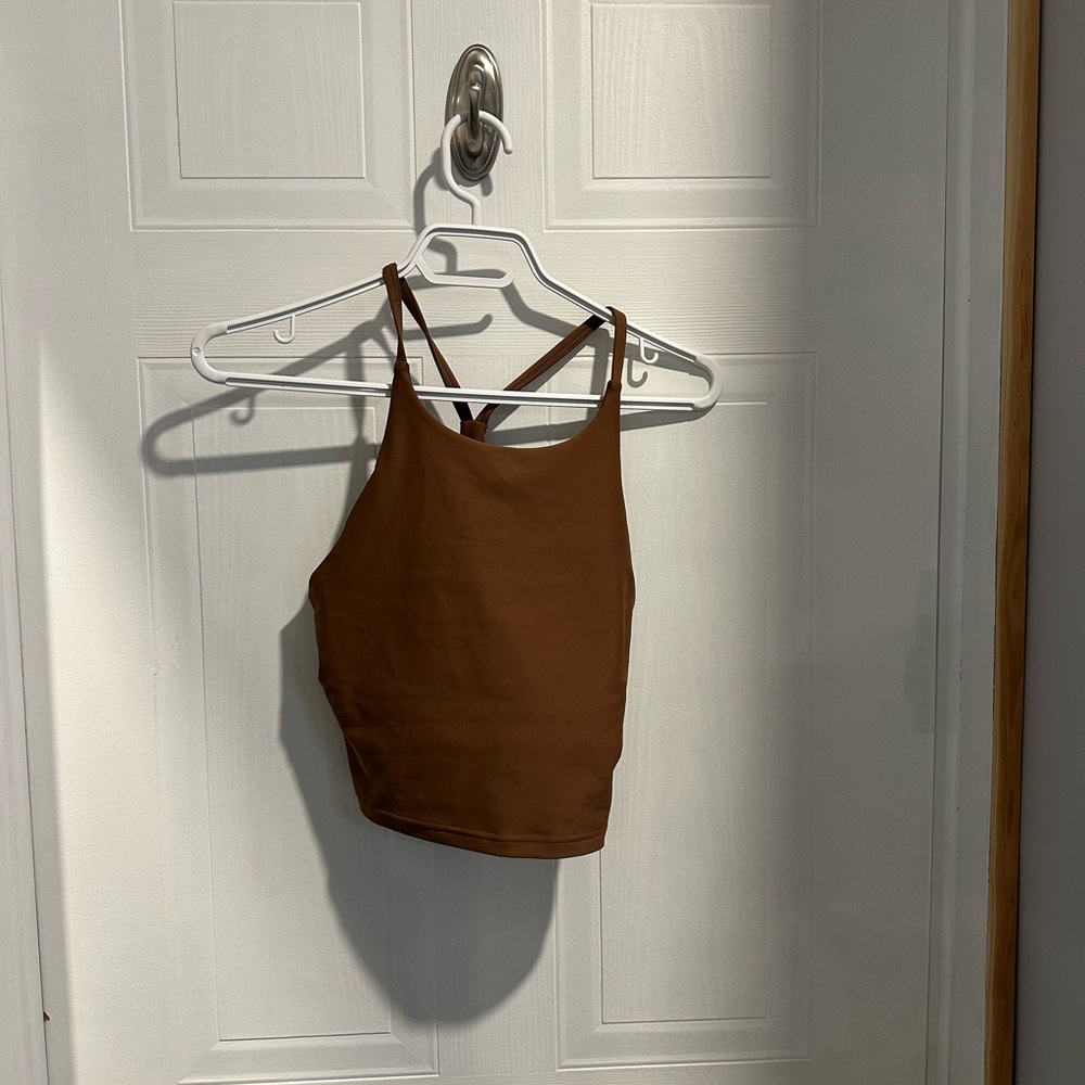 Old Navy Brown Strappy Tank Top